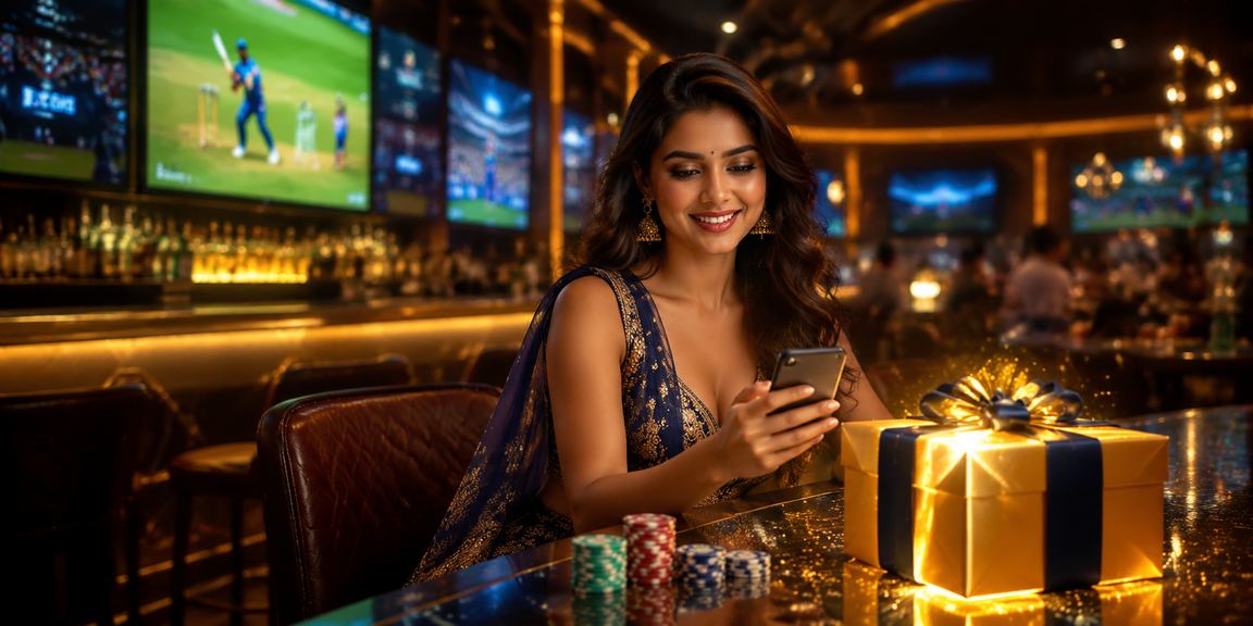 Indian cricket fans watching cricket match and placing bets